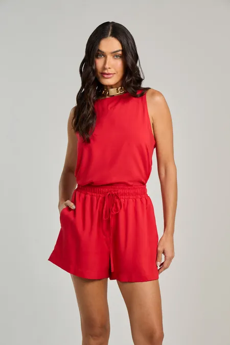 Shorts Feminino em Viscose Osmoze